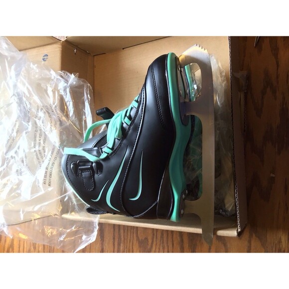 Lake Placid Everest Women's Ice Skate Black/Mint 7 - Picture 4 of 12